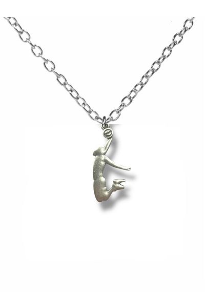 Herşey Nota Dunk Champion – Nba Basketball Dunk Figure Unisex Necklace (60 cm Chain)