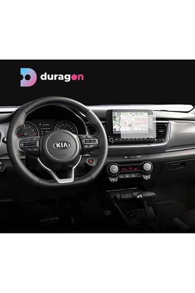 Hyundai / Kia Navigation Protection Film Kia Stonic GT-Line 2020+, Duragon, silicone, installation kit