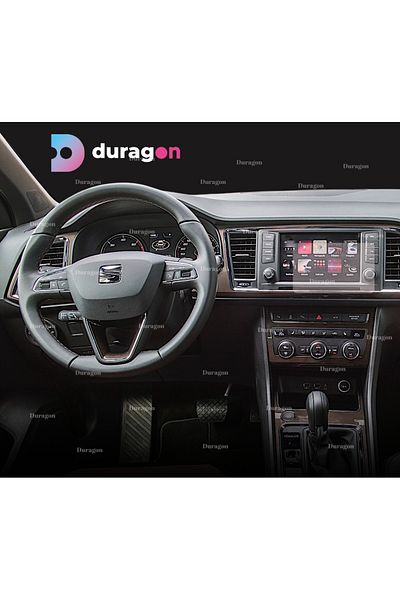 Seat Navigation Protection Film Seat Ateca 2016-2020, Duragon, Matte silicone, installation kit