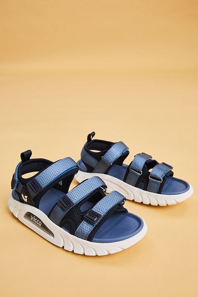 Vicco Cube Light Boy's Navy Blue Sandals
