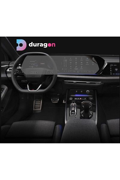 UNIVERSAL CAR Navigation and dashboard clock protection film Duragon, for Audi A5 Sedan (B10) 2024+, matte, kit