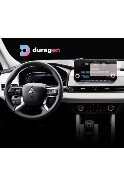 Mitsubishi Duragon navigation display protection film, for Mitsubishi Outlander 2021+, matte, installation kit