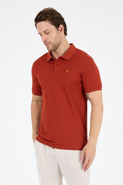 Rodi 95% Cotton 5% Elastane Slim Fit Short Sleeve Comfortable Fabric Breathable Men's Polo Neck T-Shirt 0002