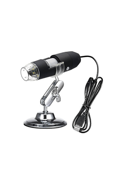 Genel Markalar USB 2.0 Dijital El Tipi Mikroskop Kablolu Endoskop Kamera 8 ledli