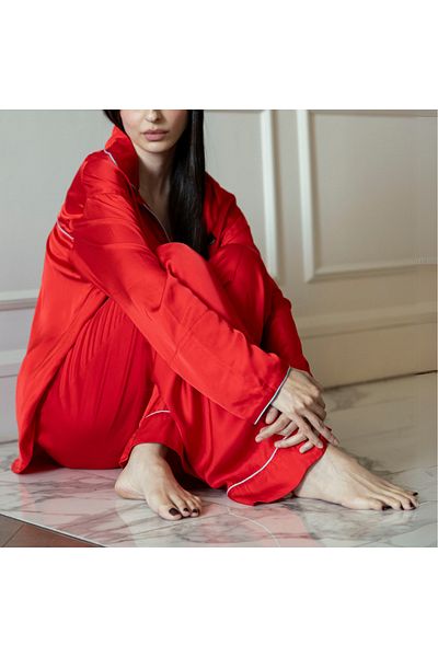 DreamyHush Scarlet Silk Limited Edition Pajama
