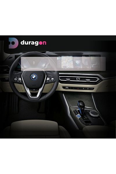 BMW Navigation Protection Film BMW i4 2021-2024, Duragon, Matte silicone, installation kit