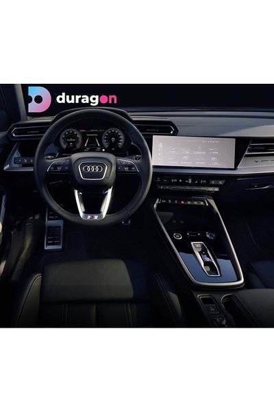 UNIVERSAL CAR Navigation Protection Film Audi A3 Sedan 2024+, Duragon, Matte silicone, installation kit