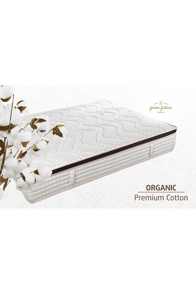 Green Future Mattress Perugia Cotton Free Air, Pocket Memory 7 Comfort Zones, 180x200 cm