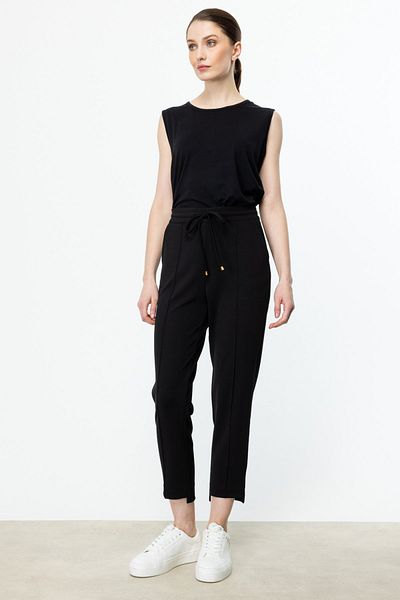ON Front Grassed Skinny Leg Trousers Black-54124