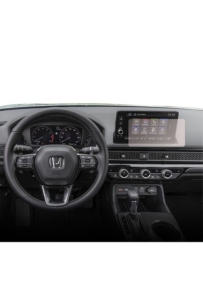 Honda Navigation Protection Film Honda Civic Sedan 2021+, Duragon, Matte silicone, installation kit