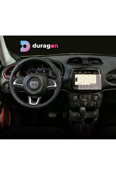 Jeep Navigation Protection Film Jeep Renegade 2018-2022, Duragon, silicone, installation kit