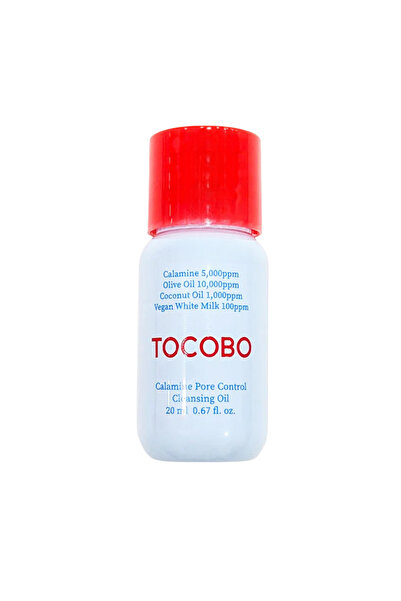 TOCOBO Calamine Pore Control Cleansing Oil 20ml - Siyah Nokta & Sebum Dengele...