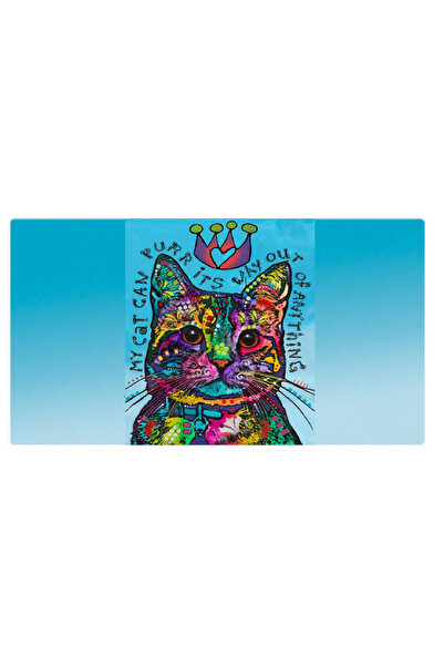 Drymate Mats For Cats Purr Its Way Out 12 x 20 Inch / 30 x 50 cm