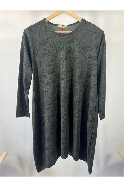Damla Γυναικεία Μπλούζα Χακί Plus Size