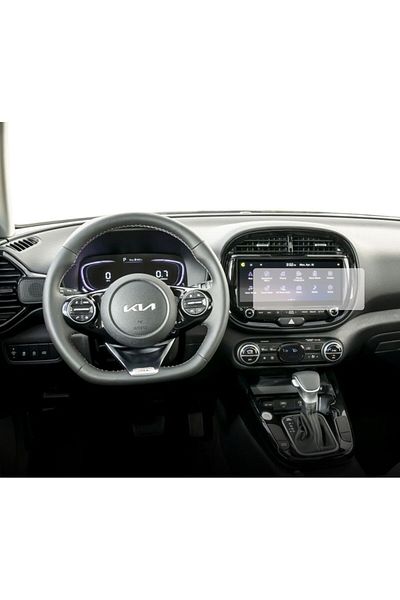 Hyundai / Kia Navigation Protection Film Kia Soul 2022+, Duragon, silicone, installation kit