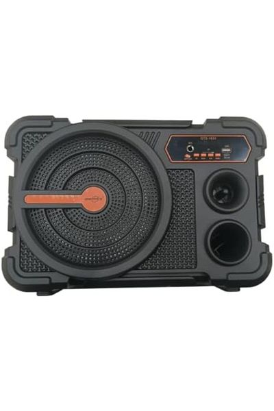 Generic GTS-1833 مكبر صوت دي جي محمول، 8 بوصة، بلوتوث، نظام صوت حفلات خارجي لاسلكي مع TWS، راديو FM