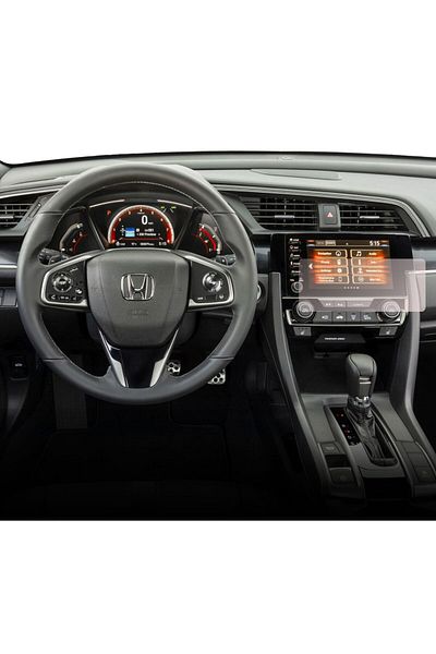 Honda Navigation Display Protection Film, Duragon, Honda Civic Hatchback 2019-2021, mat silicone, kit