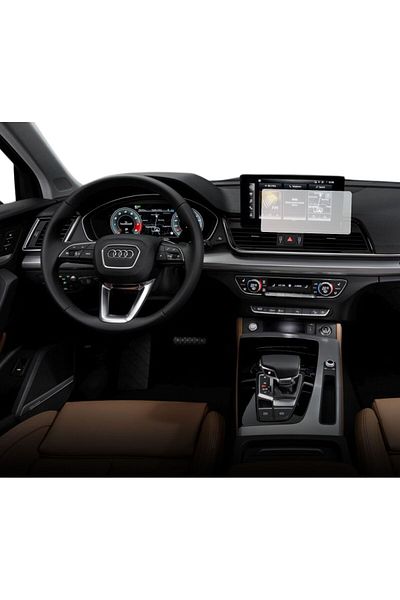 UNIVERSAL CAR Navigation Protection Film Audi Q5 2020-2024, Duragon, silicone, installation kit