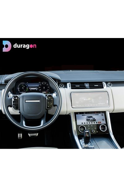 Land Rover Range Rover Navigation Protection Film Land Rover Range Rover PHEV 2017-2024, Duragon, Transparent silicone, kit