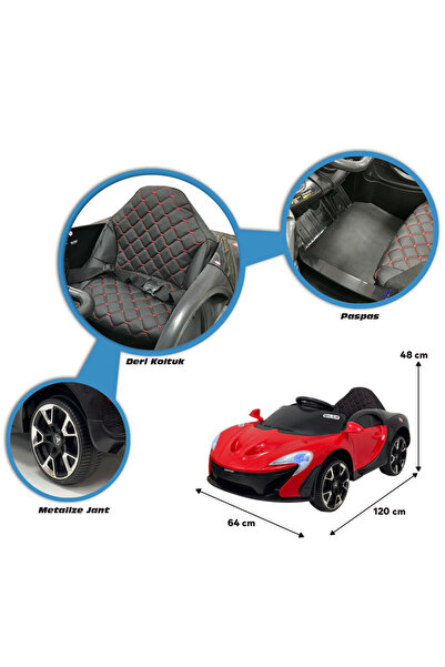 Akar Oyuncak Quantum Gt 12 Volt Akülü Araba Kırmızı