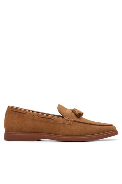 CLARKS Men's Loafers brown CLARKS-26180333 396 COLA SUEDE