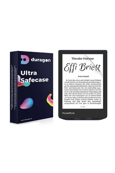 pocketbook Duragon foil, for PocketBook Verse Pro PB634, Kit included, Premium Silicone