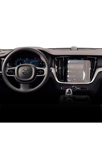 Volvo Duragon navigation and dashboard clock protection film, for Volvo V60 Recharge 2023+, matte, kit