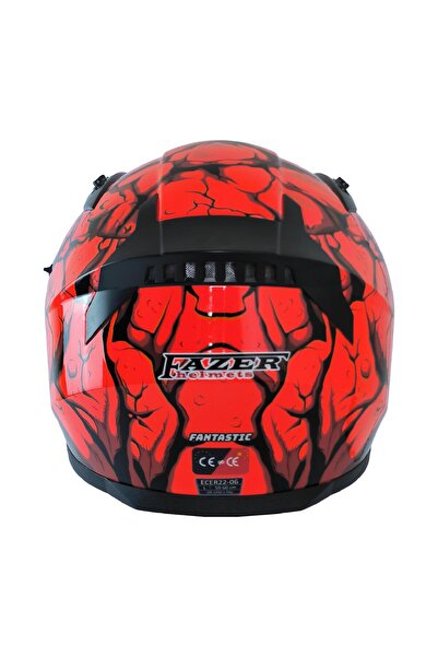 MTS FAZER 211-DV FULL FACE KASK FANTASTİC RED