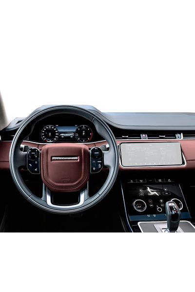 Land Rover Range Rover Navigation Protection Film Land Rover Range Rover Evoque 2018-2023, Duragon, Transparent silicone, kit