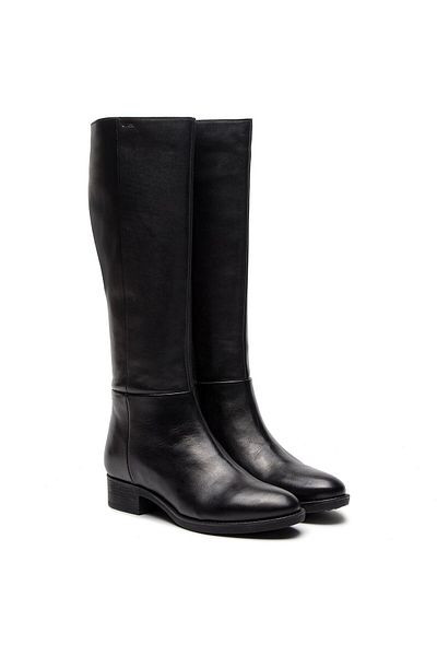 Geox Ghete de damă negre D84G1D