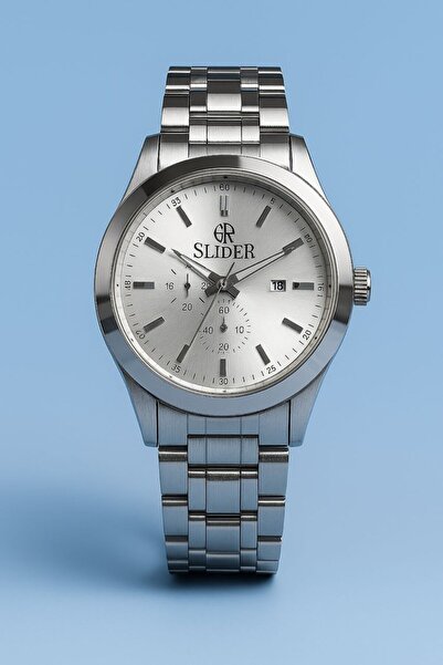 essentialneedsforall SLIDER Chronograph – Water-Resistant Stainless Steel Luxury Watch