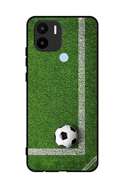Covernex غطاء حماية لهاتف شاومي ريدمي A1 بلس - كرة قدم في الزاوية