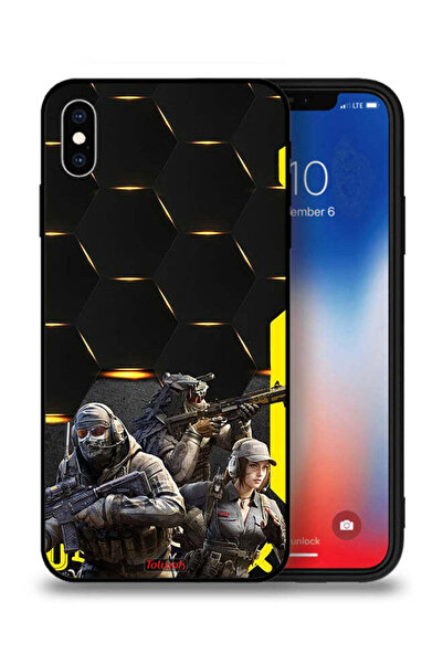 Tolwak غطاء حماية لجهاز Apple iPhone XS Max بخلفية Cyberpunk