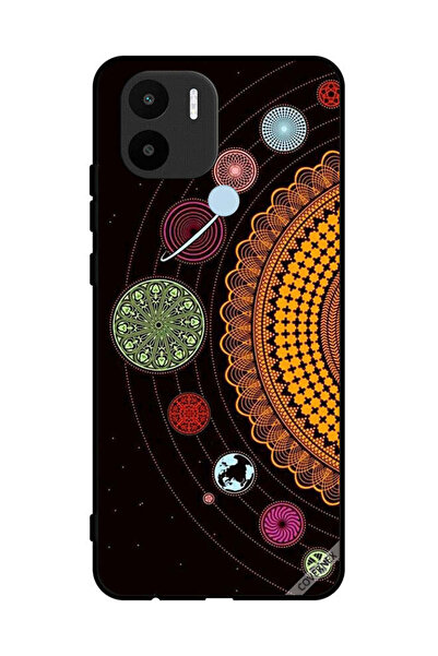 Covernex غطاء حماية لهاتف شاومي ريدمي A1 بلس - فن ماندالا للنظام الشمسي