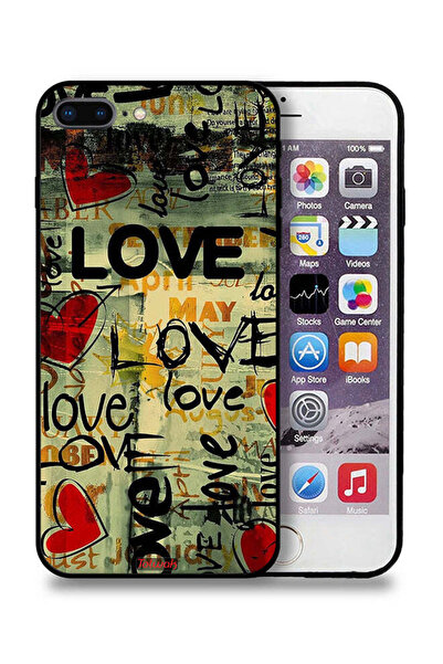 Tolwak غطاء حماية لجهاز Apple iPhone 7 Plus Love Tags