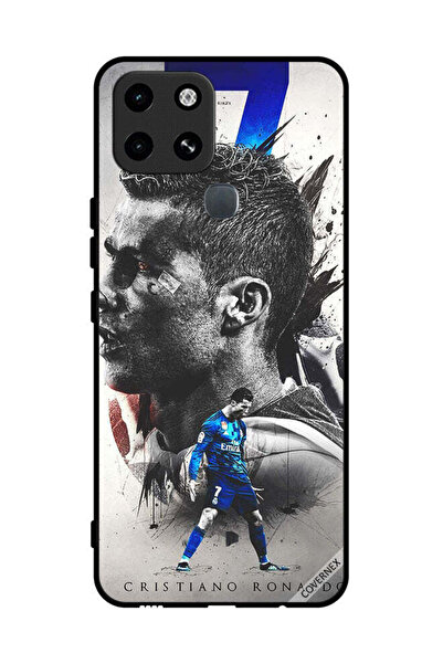 Covernex غطاء حماية لهاتف Infinix Smart 6 خلفية كريستيانو رونالدو