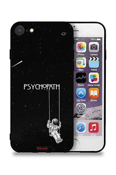 Tolwak غطاء حماية لجهاز Apple iPhone 8 من Psychopath