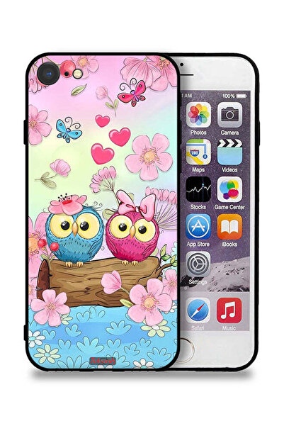 Tolwak جراب حماية لهاتف Apple iPhone SE (2022) برسومات بومة لطيفة