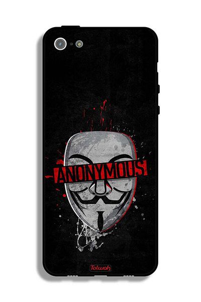 Tolwak Apple iPhone 5/5s/SE Protective Case Anonymous