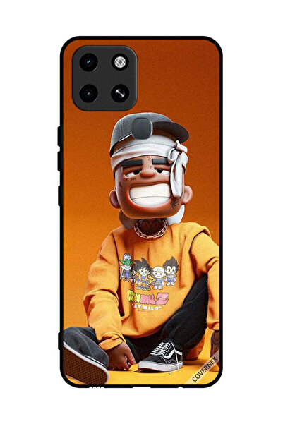 Covernex غطاء حماية لجهاز Infinix Smart 6 بتصميم فتى متعب مصاب