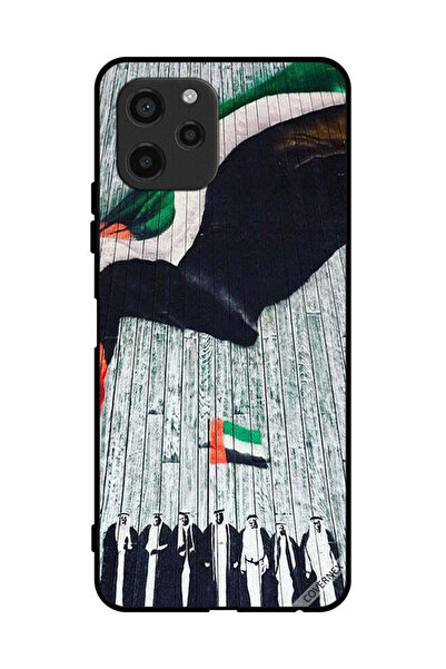 Covernex غطاء حماية لهاتف هواوي نوفا Y61، رسمة حاكم وعلم الإمارات العربية الم...