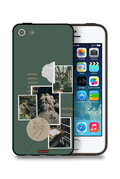 Tolwak جراب حماية لجهاز Apple iPhone 5/5s/SE - اكتشف الجمال