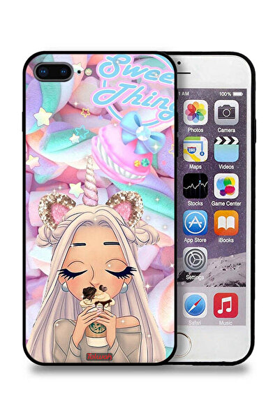 Tolwak غطاء حماية لجهاز Apple iPhone 7 Plus من Sweet Thing