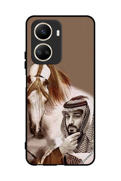 Covernex غطاء حماية لهاتف هواوي نوفا 10 إس إي محمد بن سلمان أمام حصان