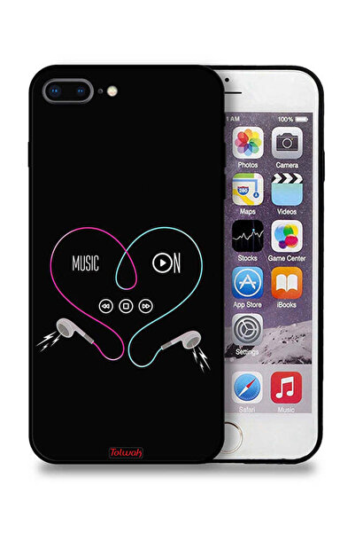 Tolwak جراب حماية لجهاز Apple iPhone 8 Plus مع موسيقى
