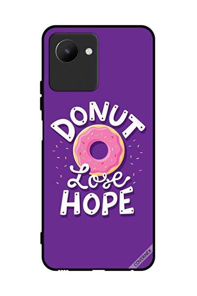 Covernex Protective Case Cover For Realme C30s Donut Lose Hope Wallpaper