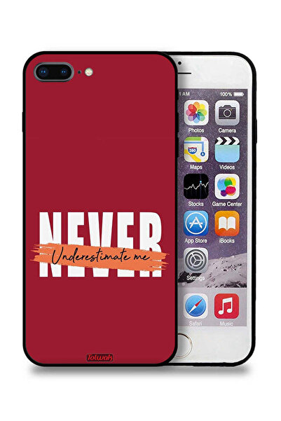 Tolwak غطاء حماية لجهاز Apple iPhone 7 Plus - لا تقلل من شأني أبدًا