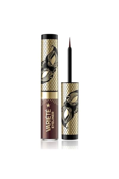Eveline Cosmetics Eyeliner lichid Eveline Variete sparkle gold