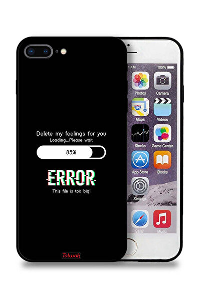 Tolwak جراب حماية لجهاز Apple iPhone 7 Plus - احذف مشاعري تجاهك