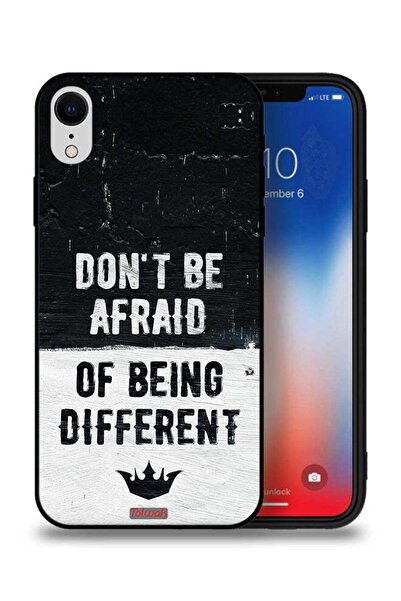Tolwak جراب حماية لجهاز Apple iPhone XR لا تخف من أن تكون مختلفًا